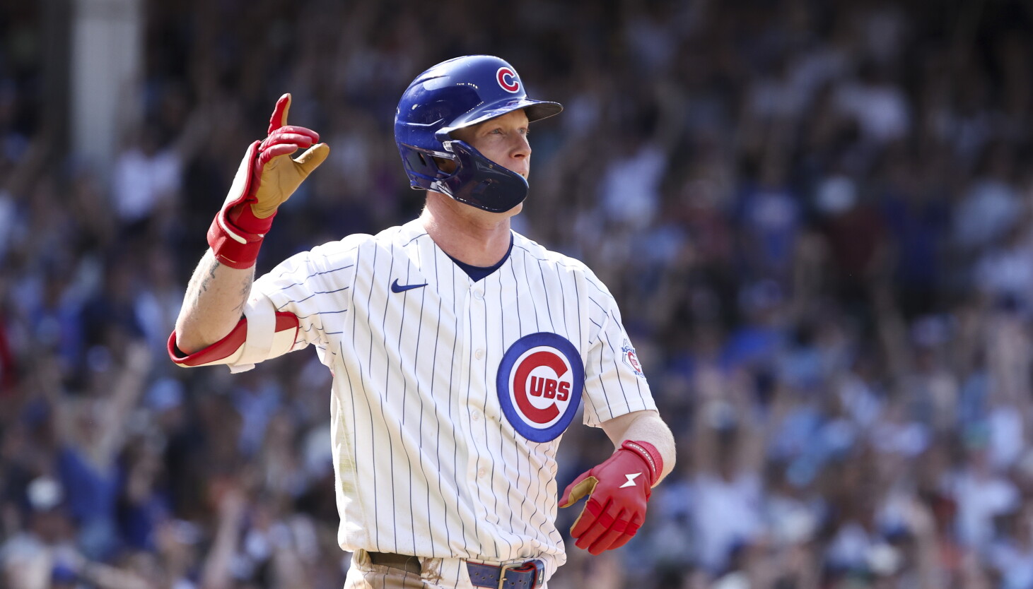 Two more homers in Cubs' 3-2 victory against Giants another twist in Pete Crow-Armstrong’s wild season