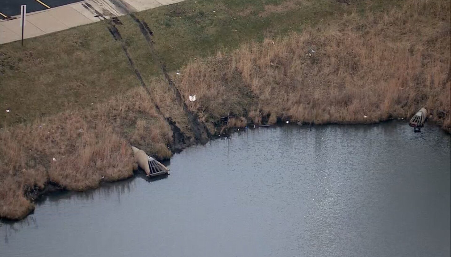 NextImg:Naperville police rescue toddler and her parents from pond