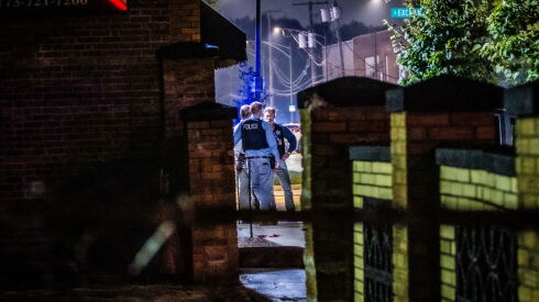Police investigate in the 2900 block of East 95th Street on the South Side, Thursday, Aug. 6, 2026.