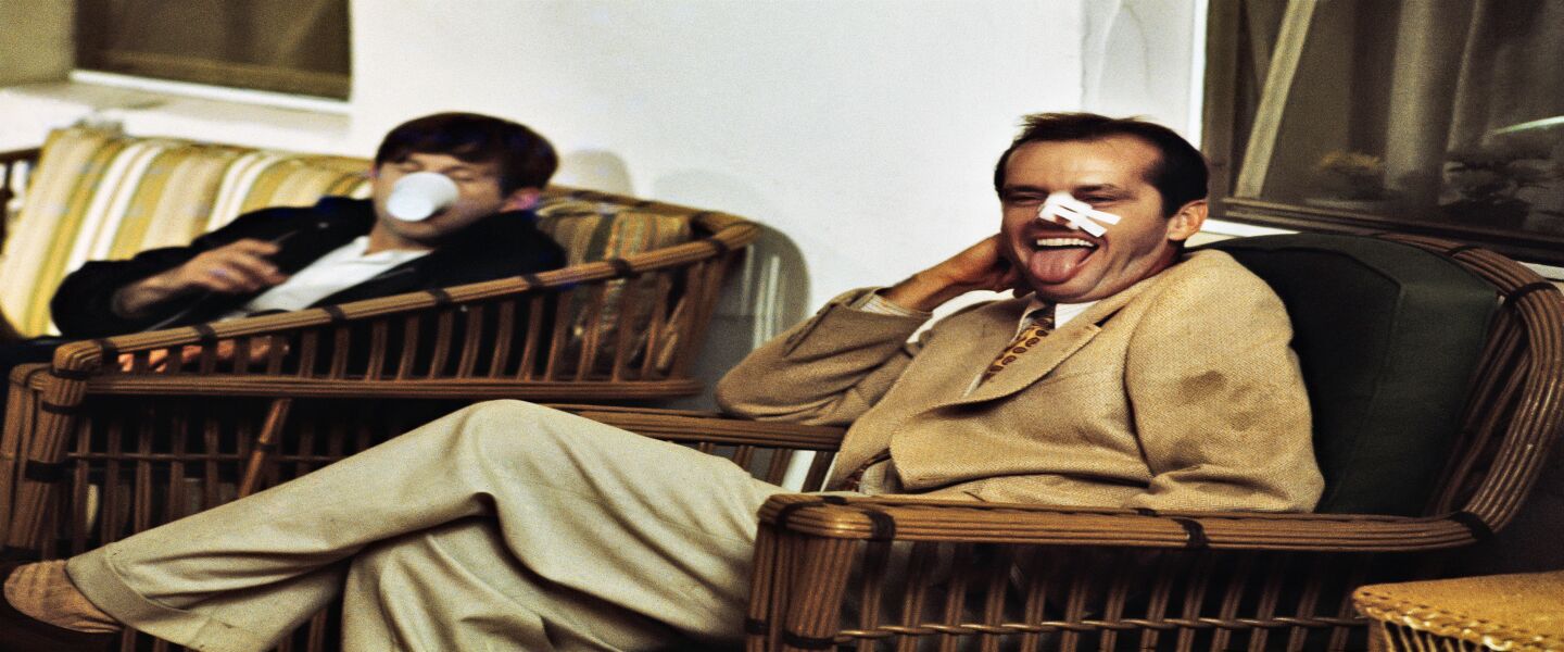 Director Roman Polanski and Jack Nicholson, “Chinatown,” Los Angeles, 1973.