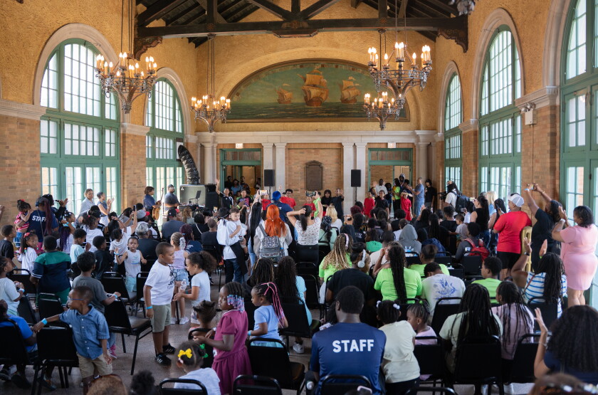 Project Exploration summer programming student showcase.