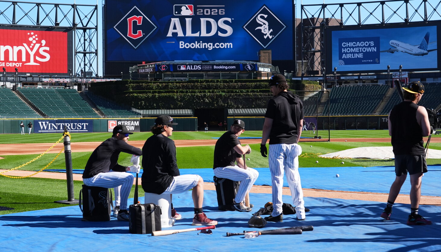 White Sox anticipating raucous crowd, seek to clinch first postseason series victory at home since 1906
