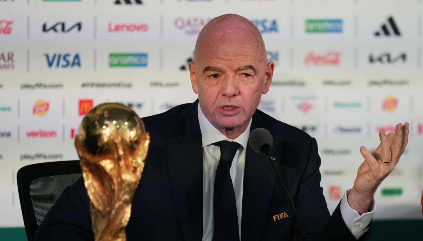 FIFA president Gianni Infantino drops plans to sell World Cup profits to private equity