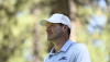 Tony Romo stands in the 16th tee box during the first round of the American Century Championship 2026 at Edgewood Tahoe Golf Course on July 10, 2026, in Stateline, Nevada.