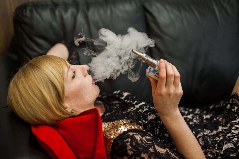 FDA Commissioner Scott Gottlieb called the link between e-cigarette use and trying smoking in young people “troubling.” | STOCK.ADOBE.COM