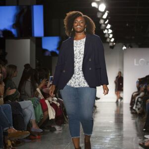 The Loft spring 2019 collection is modeled during Fashion Week Friday, Sept. 7, 2018, in New York. (AP Photo/Kevin Hagen).
