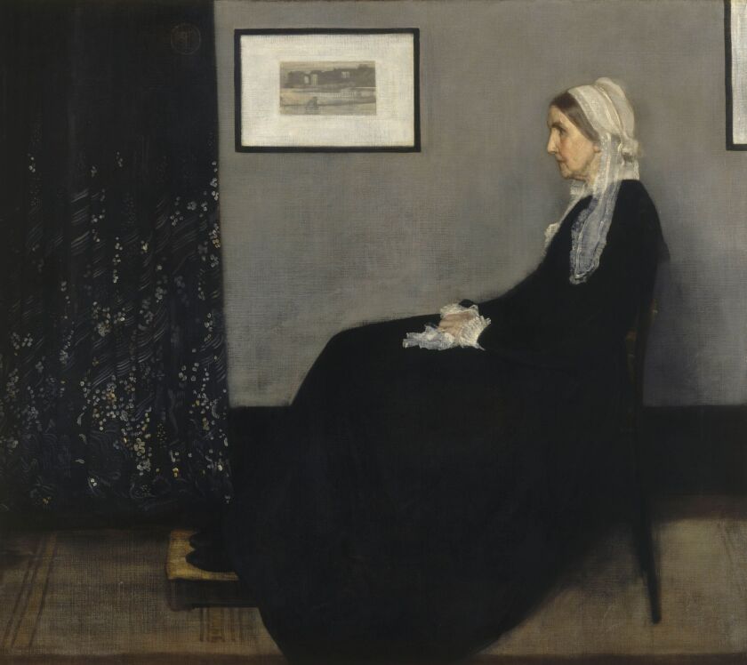 “Arrangement in Grey and Black No, 1,” most famously known as “Whistler’s Mother,” the iconic James Abbott McNeill Whistler painting, is returning to Chicago for the first time in 60 years. | COURTESY THE ART INSTITUTE OF CHICAGO