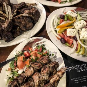Greek food at Spectrum in Greektown. | Ji Suk Yi/ Sun-Times