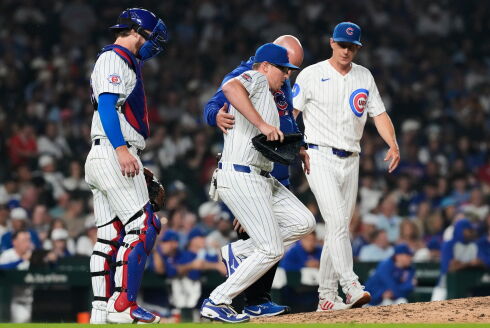 Cubs reliever Trent Thornton