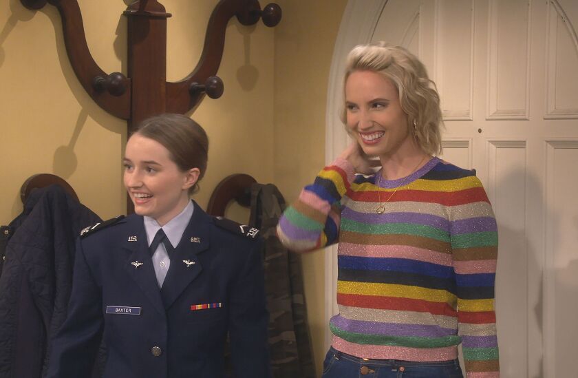 On “Last Man Standing,” Kaitlyn Denver returns on limited episodes as daughter Eve, and Molly McCook takes over the role of Eve’s sister Mandy. | FOX