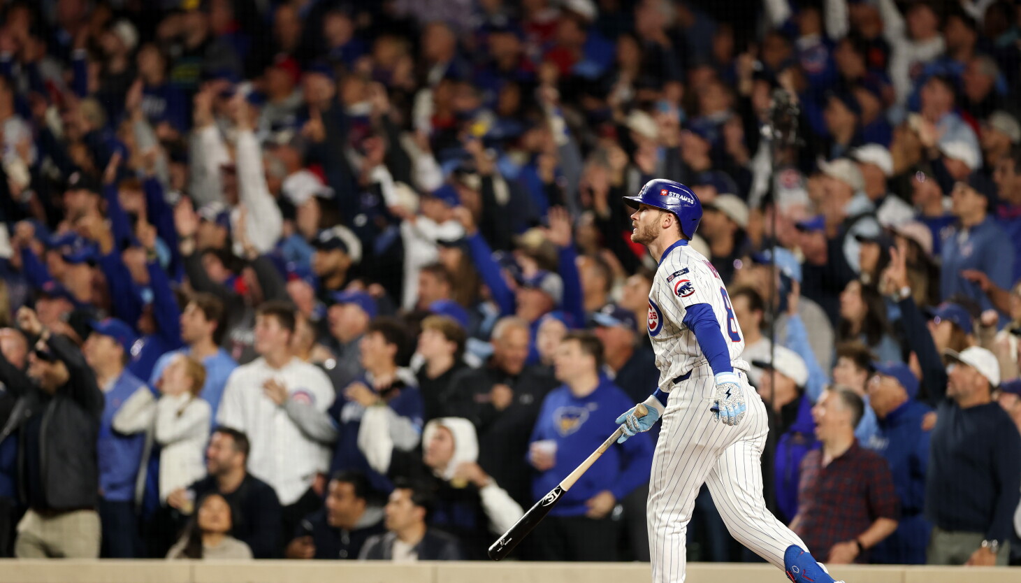 Cubs slug their way to Game 4 win over Brewers, forcing winner-take-all Game 5 in NLDS Cubs slug their way to Game 4 win over Brewers, forcing winner-take-all Game 5 in NLDS