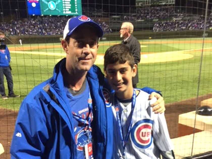 Scott Borre and son Parker