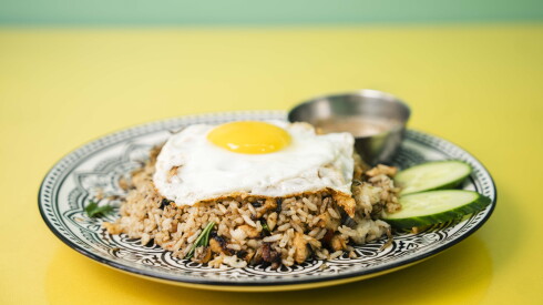 Nasi goreng kampung is served at Asian Homecook in West Ridge, Friday, July 10, 2026. | Pat Nabong/Sun-Times