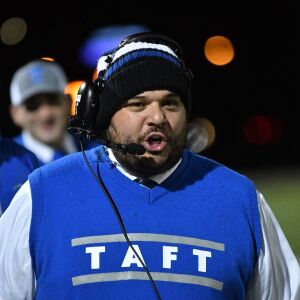 Taft coach John Tsarouchas. Worsom Robinson/For the Sun-Times.