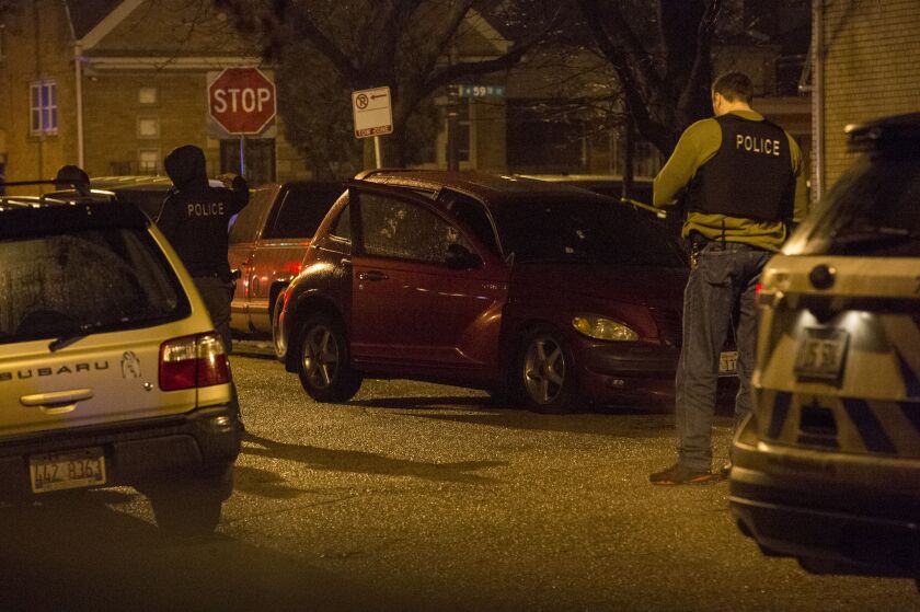 A man was shot to death early Monday in the West Lawn neighborhood on the Southwest Side, police said. | Tyler LaRiviere/Sun-Times