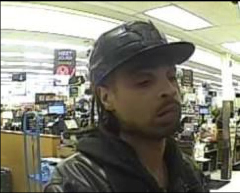Surveillance image of the suspect in a Nov. 16 robbery at a TCF Bank branch at 7122 40th St. in Stickney. | FBI