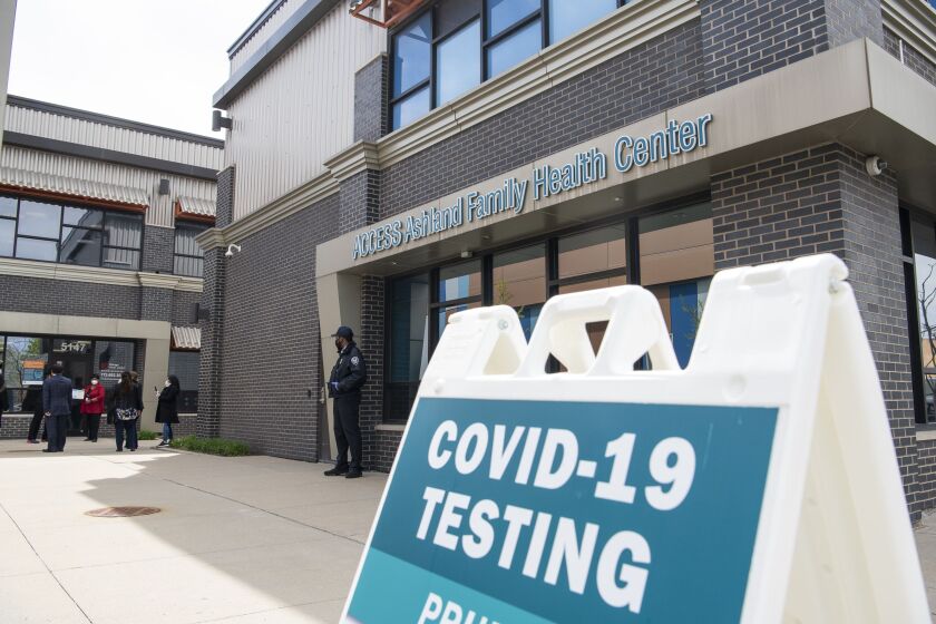 Access Family Health Center in Englewood started providing coronavirus testing in May.
