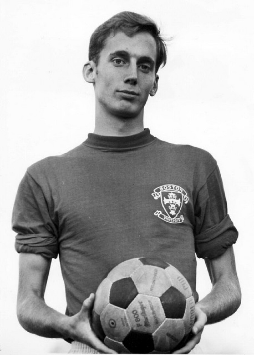 Robert Trump was a star soccer player and team captain of the men’s soccer team at Boston University.