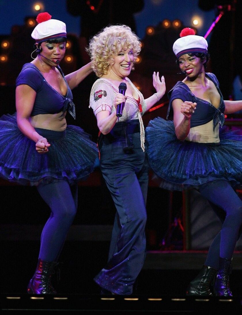Bette Midler performs in concert at the Boondall Entertainment Centre on April 8, 2005 in Brisbane, Australia. The singer is currently in the midst of her first tour in 10 years. | Photo by Jonathan Wood/Getty Images