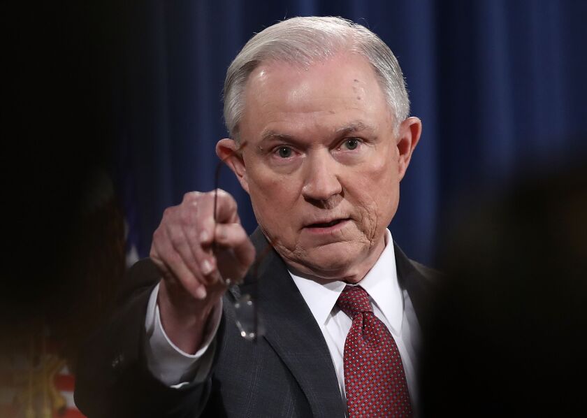 U.S. Attorney General Jeff Sessions. | Getty Images