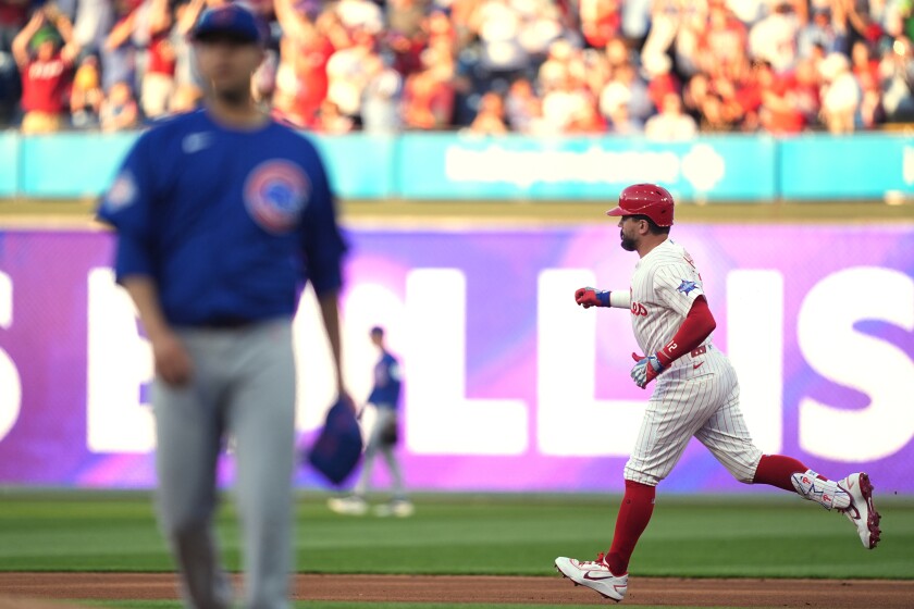 Cubs Phillies Baseball