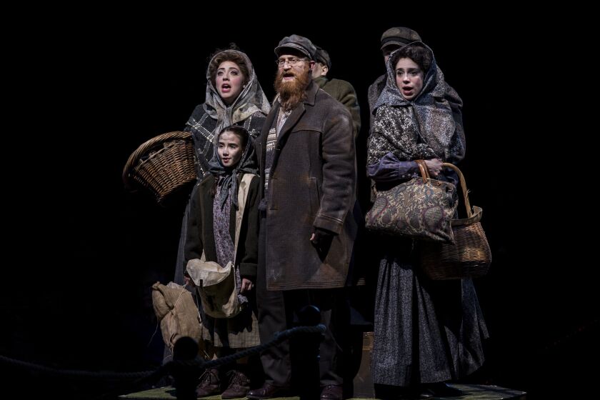 Michelle Lauto (from left), Paula Hlava, Benjamin Magnuson and Zoe Nadalin in “Ragtime” at the Marriott Lincolnshire Theatre. | LIZ LAUREN