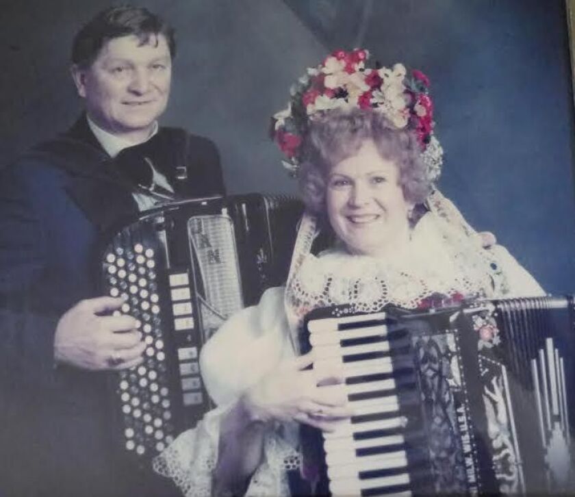 Vlasta Krsek and her husband Jan.