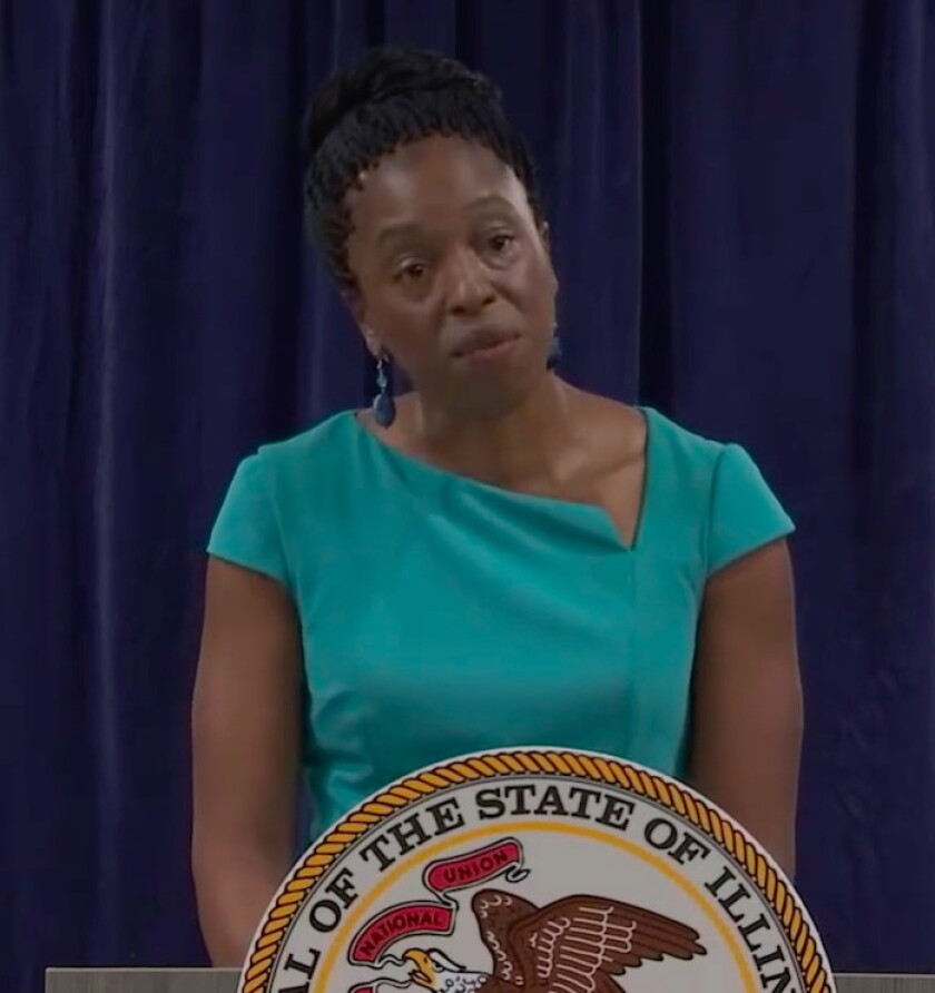 Illinois Public Health Director Dr. Ngozi Ezike.