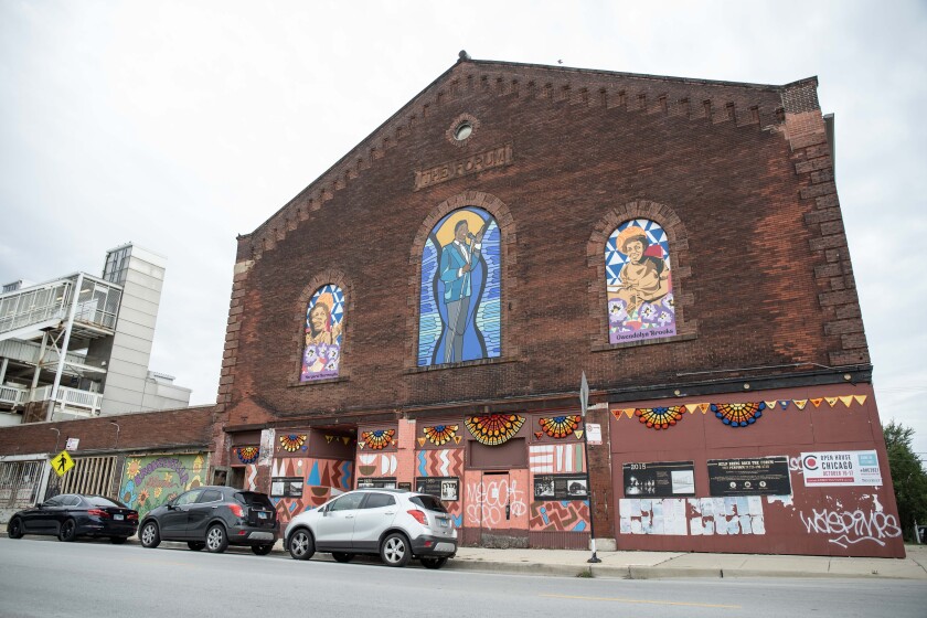 The Forum, located at 324 E. 43rd St. in the Bronzeville, is the city’s oldest assembly and social hall. In its heyday, it hosted some of the biggest names in Black history.