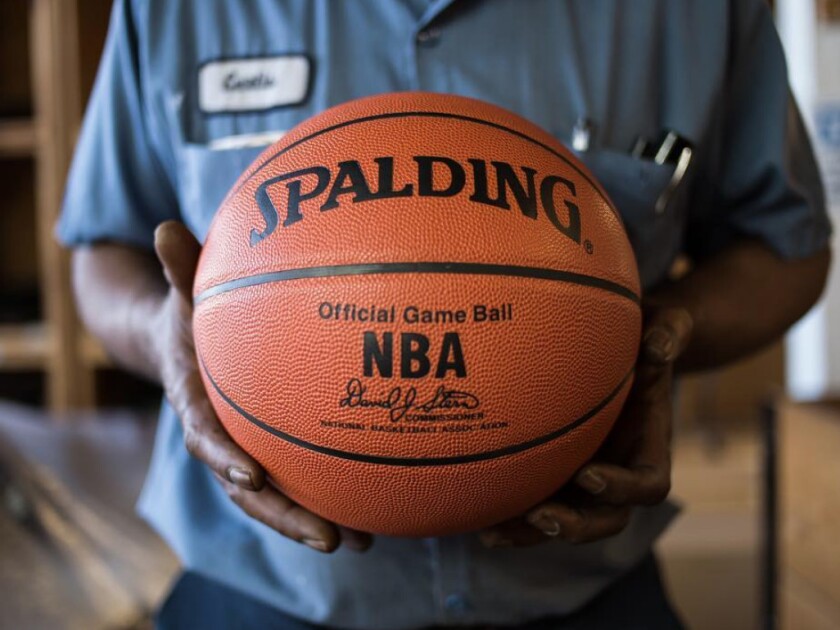 A number of basketballs and footballs are made using Horween leather tanned in Chicago | Instagram photo