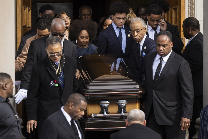 Image of a funeral service