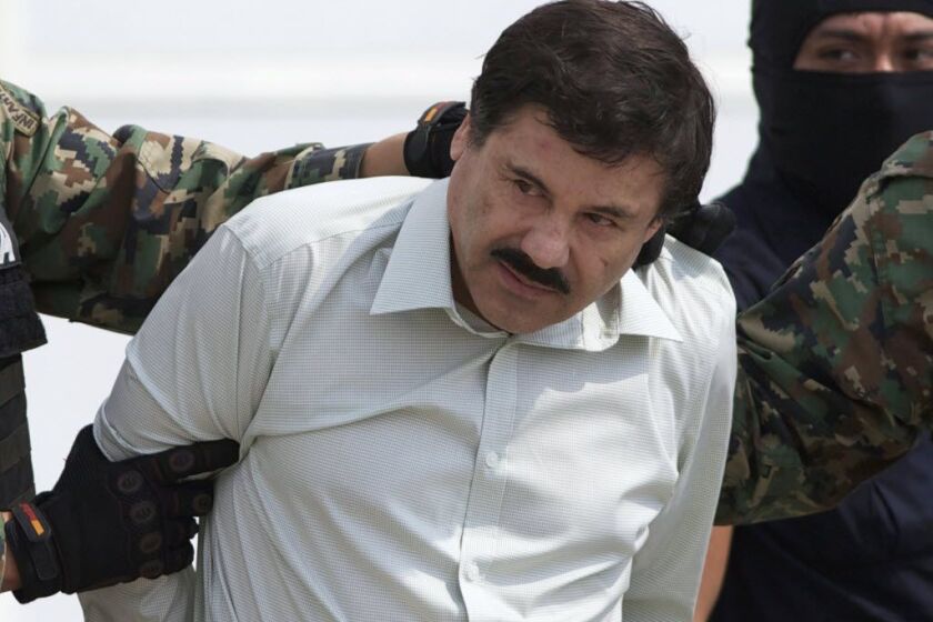 Jesus Raul Beltran Leon was a top lieutenant to now-imprisoned Mexican drug kingpin Joaquín “El Chapo” Guzmán Loera (above).