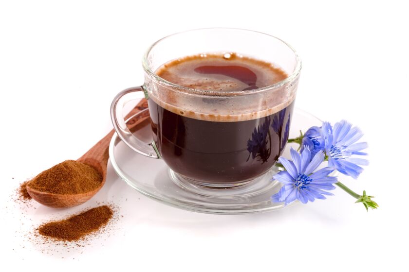 Chickory root, which some tout as a coffee-making alternative, offers plenty of fiber and antioxidants for improved gut health.