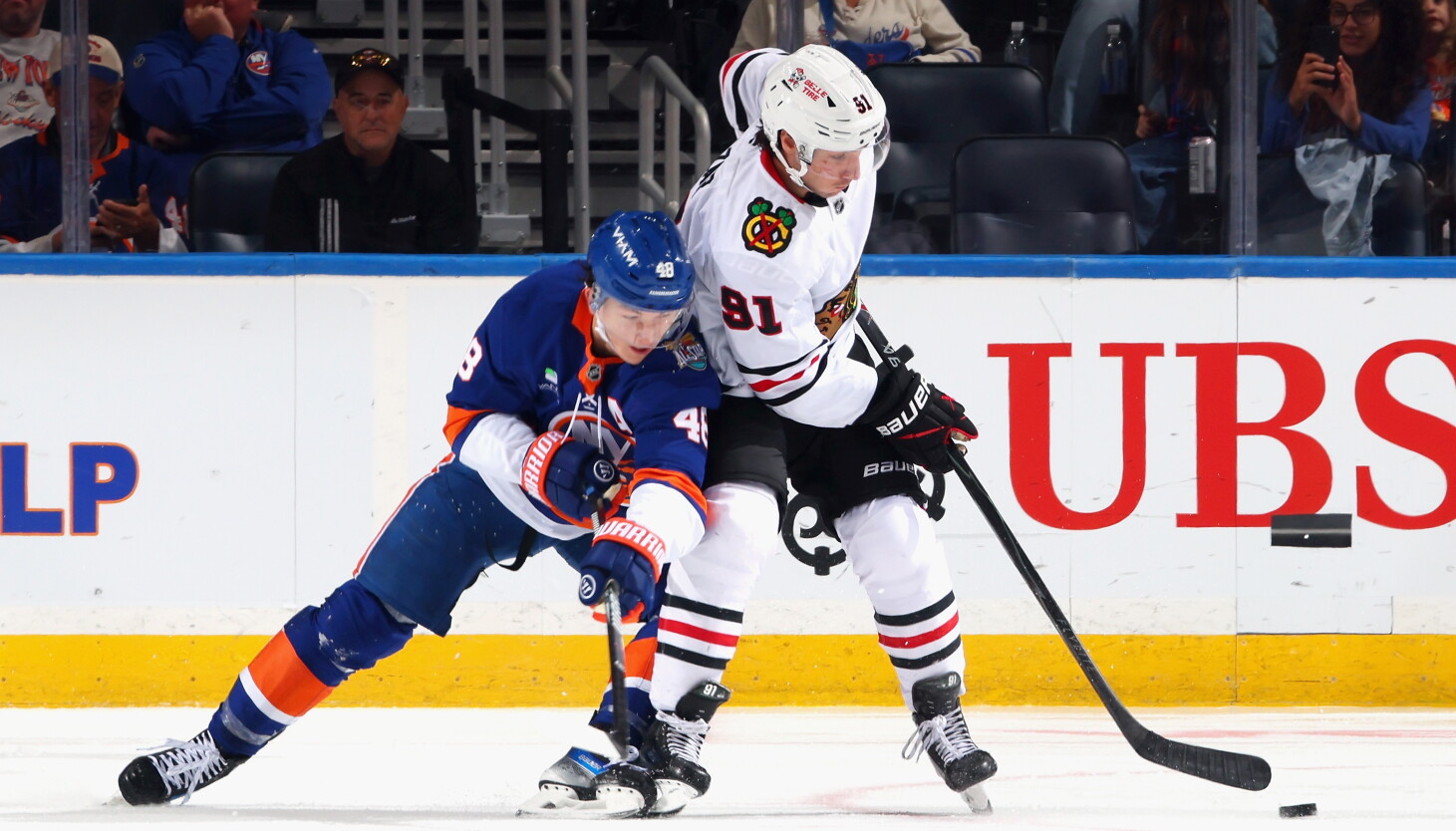 Blackhawks' Frank Nazar suspended two games for hit on Islanders' Bo Horvat