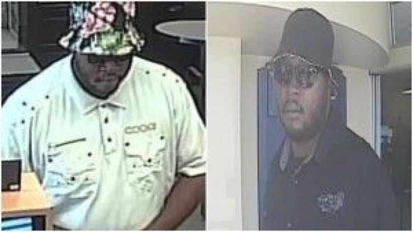 Surveillance photos of the man suspected of robbing fourth south suburban banks. | FBI photos