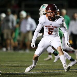 Brother Rice’s Richard Seavers (5). Allen Cunningham/For the Sun-Times.