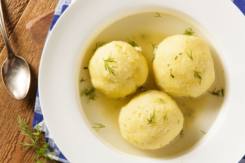 Your matzo ball soup may or may not contain vegetables this year, at that’s OK, according to one expert.