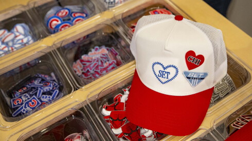 Set's West Loop store will have limited edition Chicago-themed merchandise, like patches and World Champion hoodies.