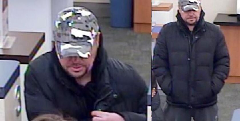 Surveillance images of the man who robbed a PNC Bank Dec. 28 at 4120 N. Harlem Ave. in Norridge. | FBI