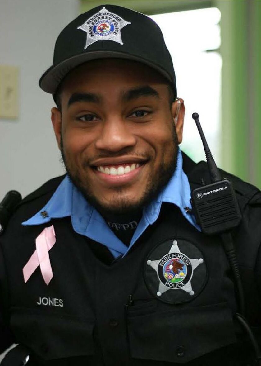 Officer Timothy Jones. Park Forest Police Department