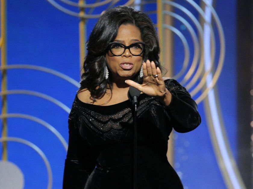 Oprah Winfrey: “Vote, vote, vote.” | AP