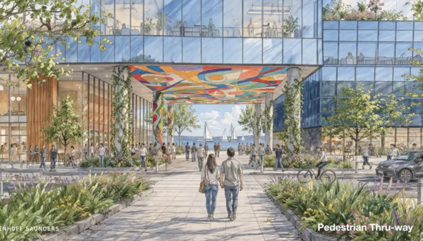 Edgewater synagogue's updated project plans include 3 lakefront towers