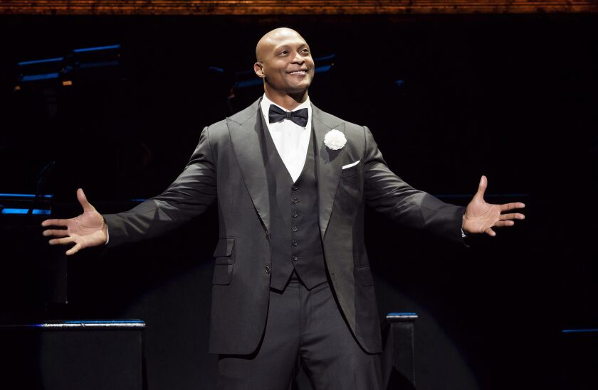 Former NFL player Eddie George stars as Billy Flynn in “Chicago. | Jeremy Daniel Photo