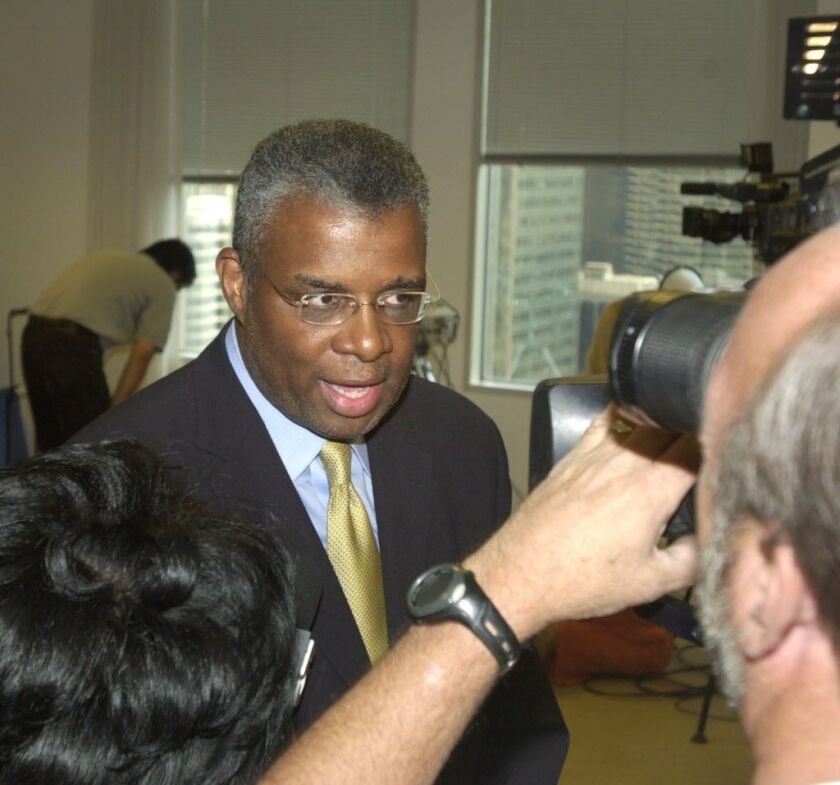 Chicago Police Board president Demetrius E. Carneyin 2003. File Photo by Jim Frost Sun-Times.