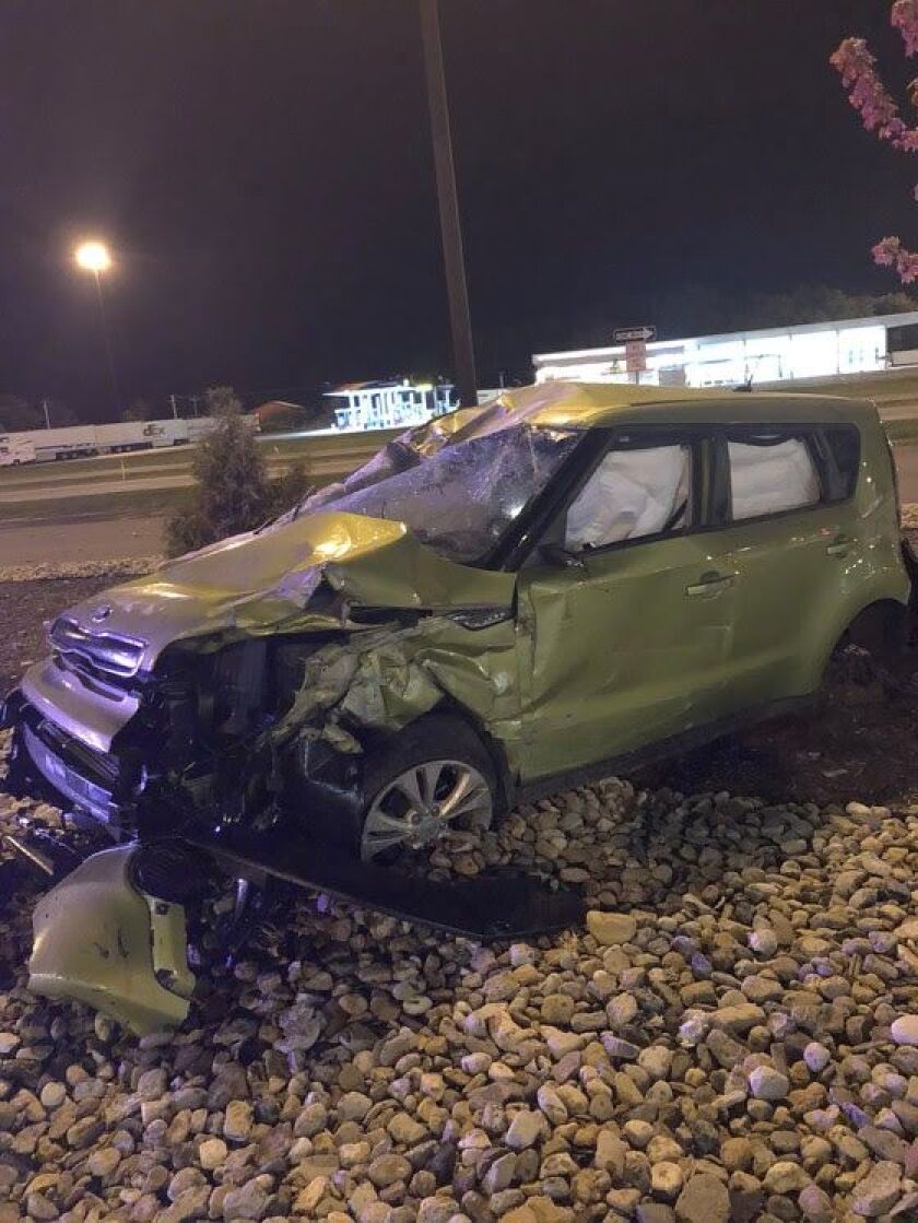 Joshua Gene Aaron, 35, of Elkhart crashed a stolen Kia soul Thursday night on the Indiana Toll Road | Indiana State Police