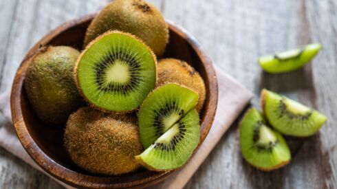 Similar in texture to strawberries, kiwis have their own unique, almost tropical, sweet flavor.