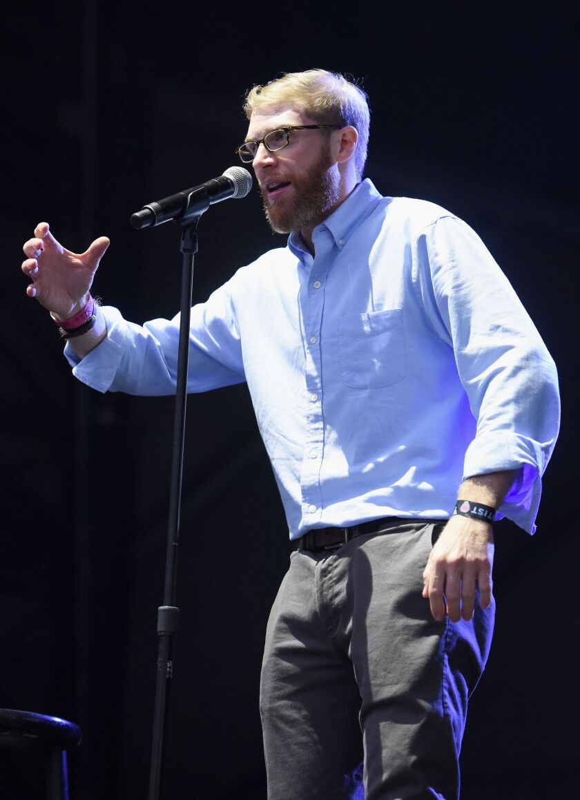 Daniel James finds comfort in “Joe Pera Talks With You,” an Adult Swim TV series in which a Pera (above), a teacher in Michigan’s Upper Peninsula, plays a fictionalized version of himself who talks directly to the audience about the mundane things that are key parts of life. Like Sunday breakfast and sleeping.