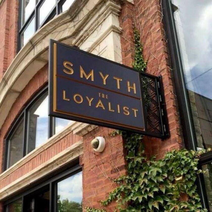 Smyth restaurant Chicago. | FACEBOOK