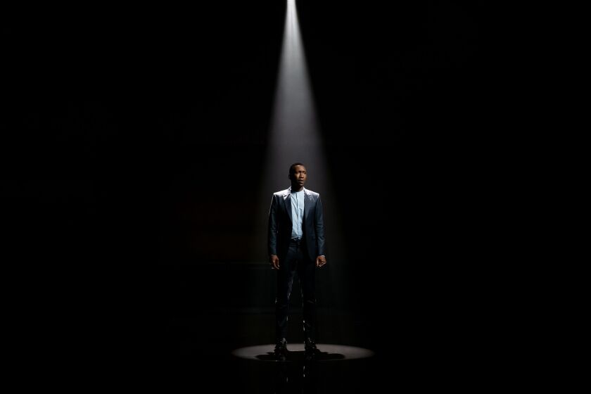 Mahershala Ali portrays Frederick Douglass in “Amend: The Fight for America.”