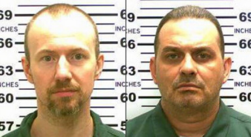 David Sweat (left) and Richard Matt | New York State Police via AP